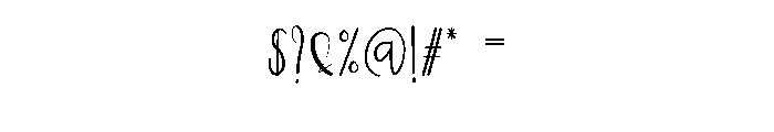 Laudybug Font OTHER CHARS