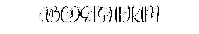Laudybug Font UPPERCASE