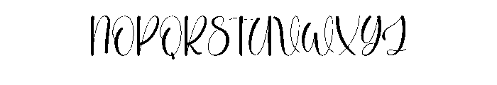 Laudybug Font UPPERCASE