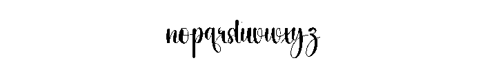 Laudybug Font LOWERCASE