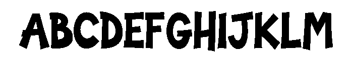 LaughingMattersAllCaps Font UPPERCASE