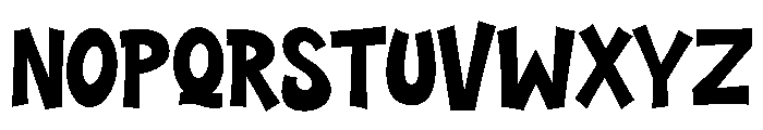 LaughingMattersAllCaps Font UPPERCASE