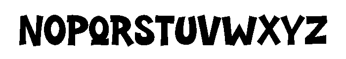 LaughingMattersAllCaps Font LOWERCASE