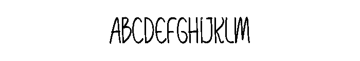 Lauisland Font UPPERCASE