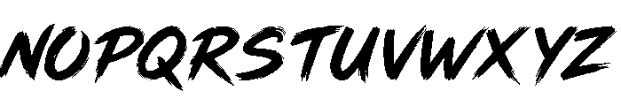 Launch Crack Regular Font UPPERCASE