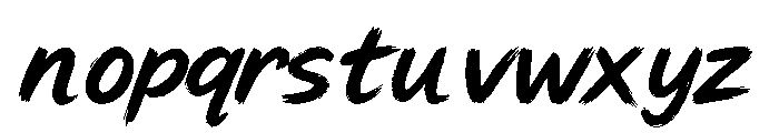 Launch Crack Regular Font LOWERCASE