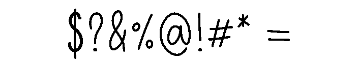 Laura Neat Font OTHER CHARS