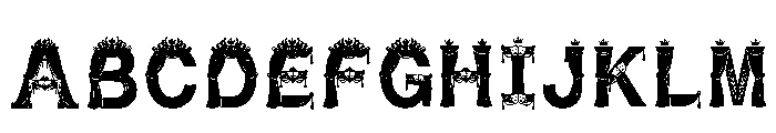 Laurel Regular Font UPPERCASE