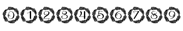 Laurelienne Monogram Font OTHER CHARS