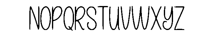 LaurenDoodle Font UPPERCASE
