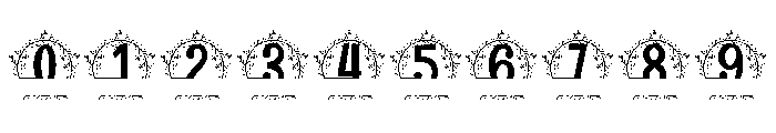 Laurentis Split Monogram Font OTHER CHARS