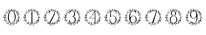 Lauressence Monogram Font OTHER CHARS