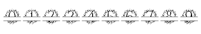 Lauressence Split Monogram Font OTHER CHARS