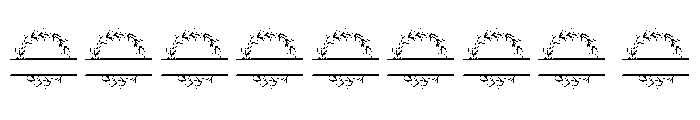 Lauressence Split Monogram Font OTHER CHARS