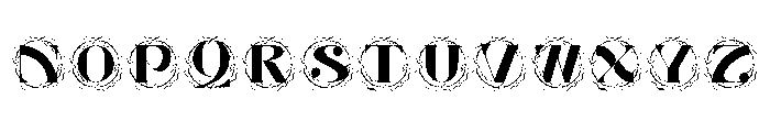Laurion Monogram Font UPPERCASE