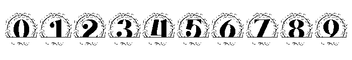 Laurion Split Monogram Font OTHER CHARS