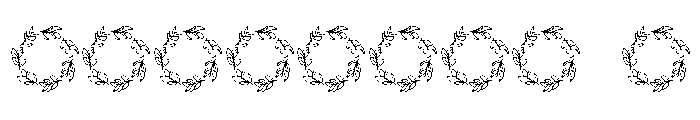 Laurisia Monogram Font OTHER CHARS