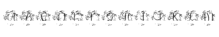 Laurisia Split Monogram FONT