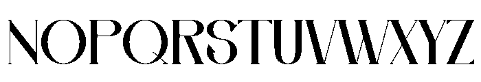 Lavannia Font UPPERCASE