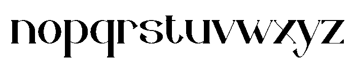 Lavannia Font LOWERCASE