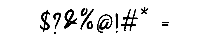 Lavendar Ground Font OTHER CHARS
