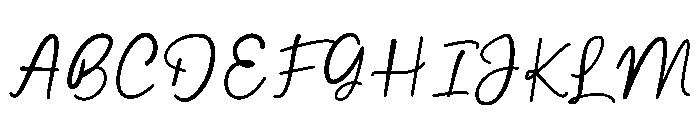 Lavendar Ground Font UPPERCASE