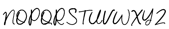 Lavendar Ground Font UPPERCASE