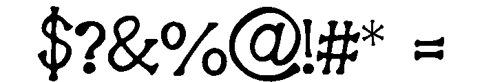 Lavender1 Font OTHER CHARS