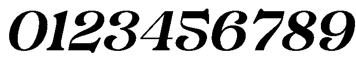 Laveno Qauline Italic Font OTHER CHARS