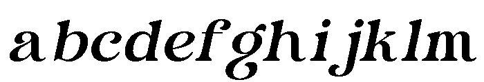 Laveno Qauline Italic FONT