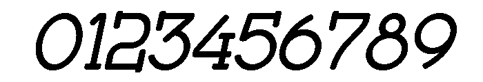 Laveto Italic Font OTHER CHARS