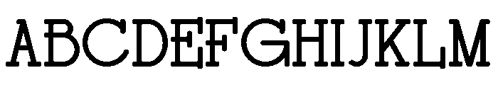 Laveto Regular Font UPPERCASE
