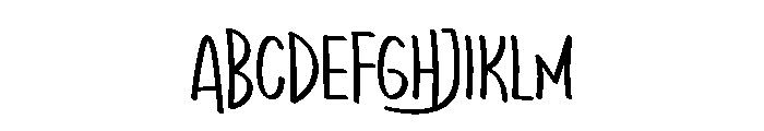 Lavojoy Font UPPERCASE
