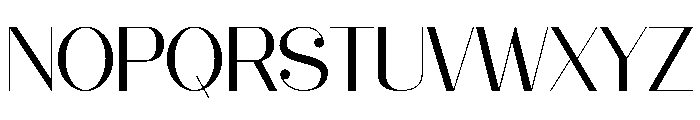 Lavora Regular Font UPPERCASE