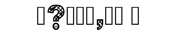 Lawry Regular Font OTHER CHARS