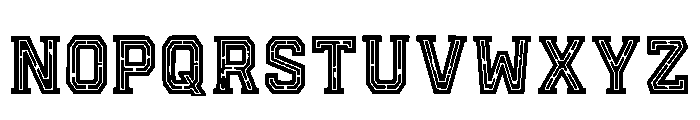 Laya Regular Font UPPERCASE
