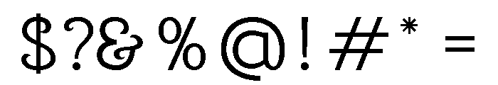 Layalina Regular Font OTHER CHARS