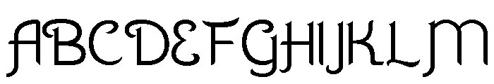 Layalina Regular Font UPPERCASE