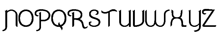 Layalina Regular Font UPPERCASE