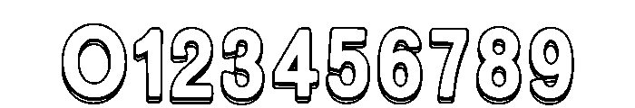 Layer Outline Regular Font OTHER CHARS