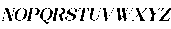 Layer Valenas Italic Font UPPERCASE