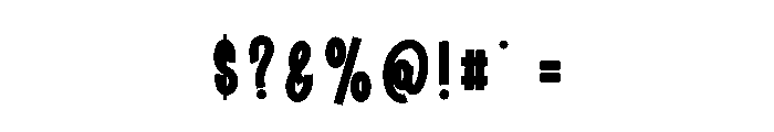Layering Font OTHER CHARS