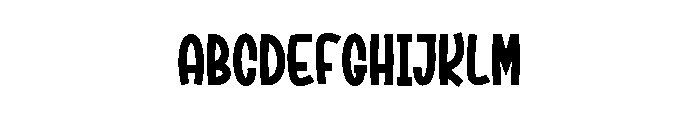 Layering Font UPPERCASE