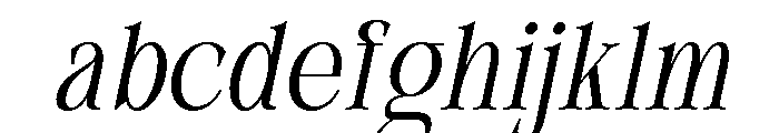 Layoce Italic FONT
