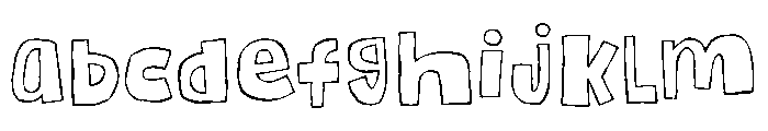 Lazy Club Outline FONT
