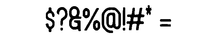 Lazy Loop Font OTHER CHARS