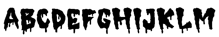 Lazy Mummy - Drip FONT