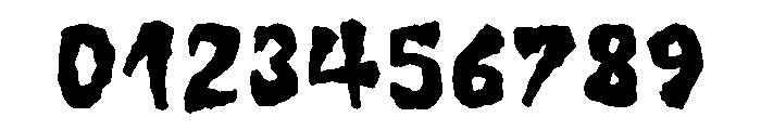 Lazy Mummy Font OTHER CHARS