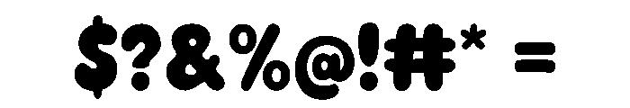 Lazy Sunday Club Regular Font OTHER CHARS