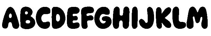 Lazy Sunday Club Regular Font UPPERCASE